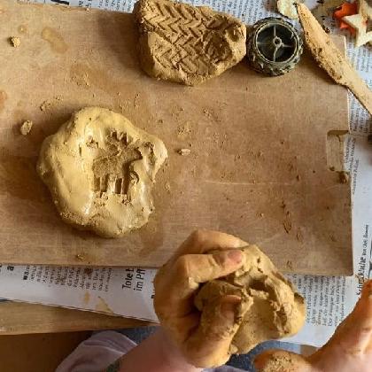 Kreative Stunde im Museum