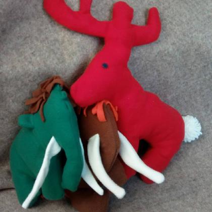 Wir nähen uns ein Eiszeittier