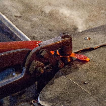 Glasinsekten und Knöpfe