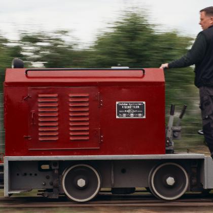 Fahrtag der Feldbahn