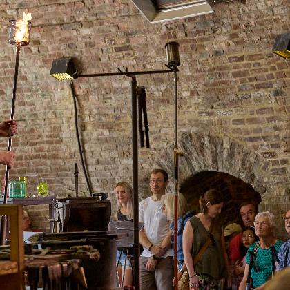 Die Hütte und das Glas