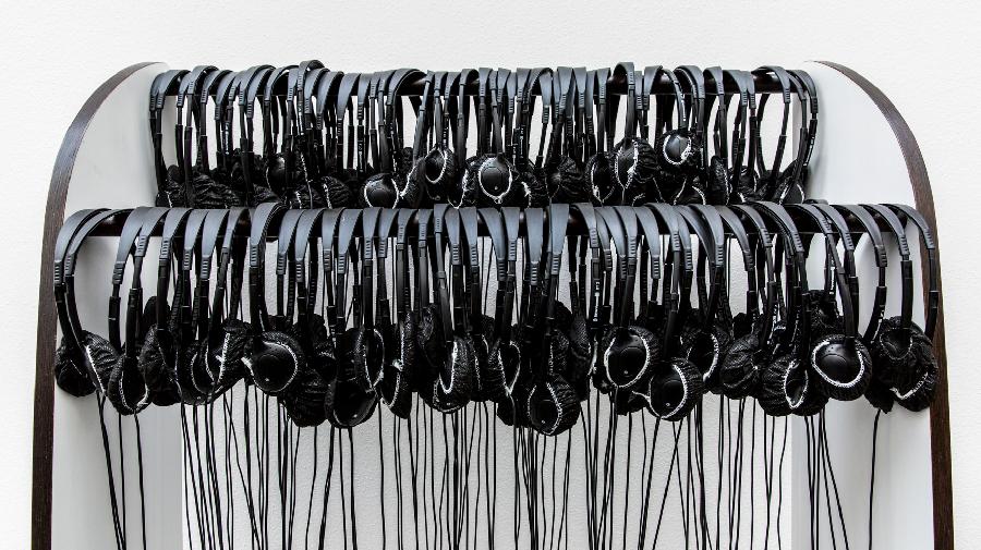 Verschiedene Kopfhörer.