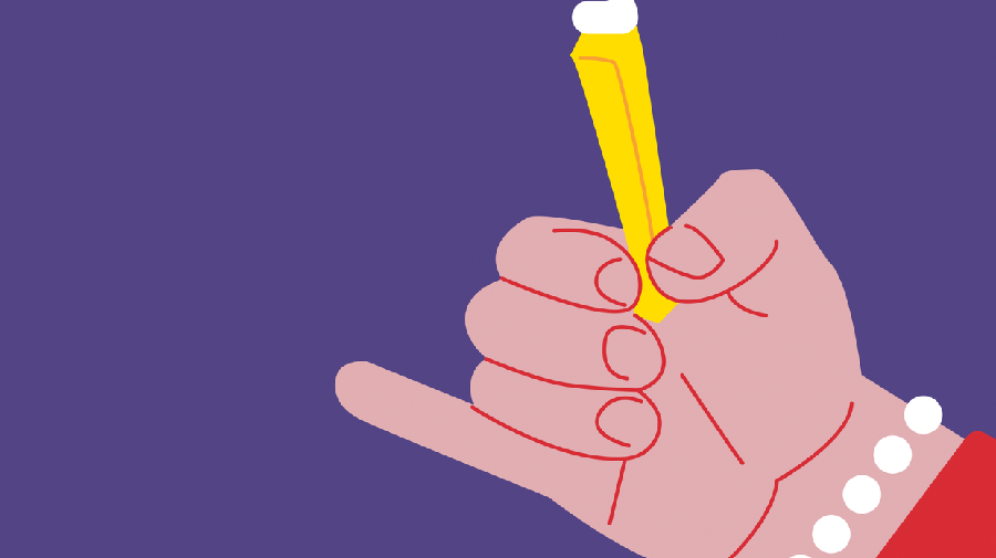 Illustration von Oktober