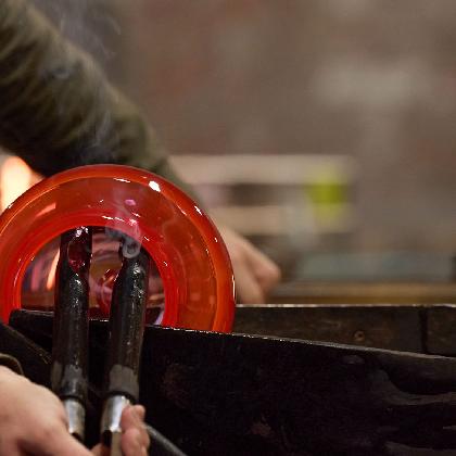 Die Hütte und das Glas