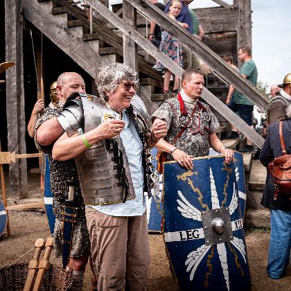 Saisonstart auf der Römerbaustelle Aliso
