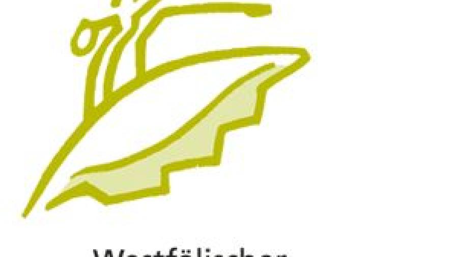 Das Logo zeigt eine gezeichnete Libelle auf einem Blatt und den Schriftzug des WNV.