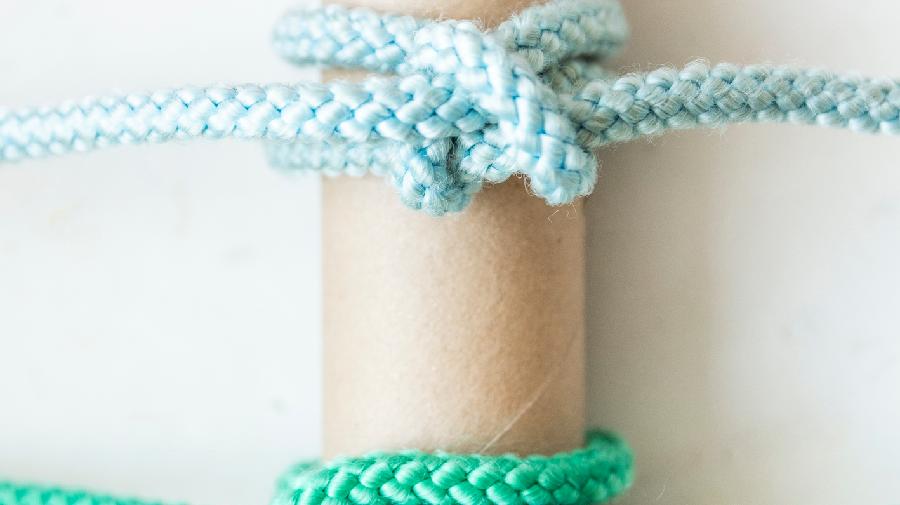 Verschiedene Seemannsknoten