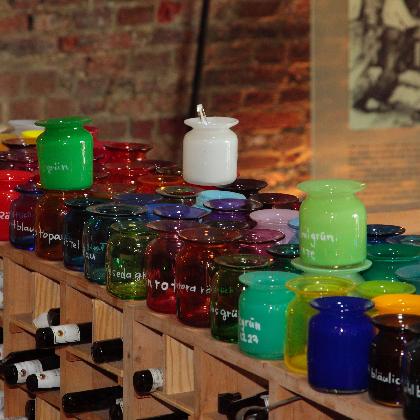 Die Hütte und das Glas