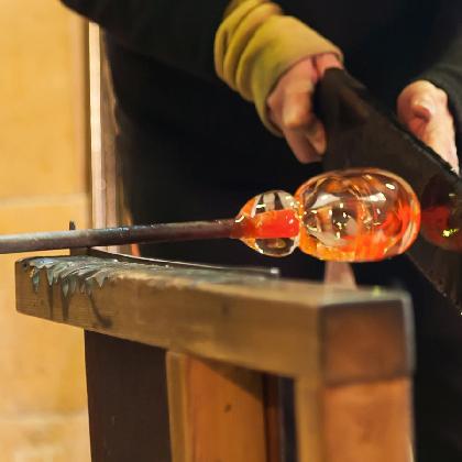 Die Hütte und das Glas