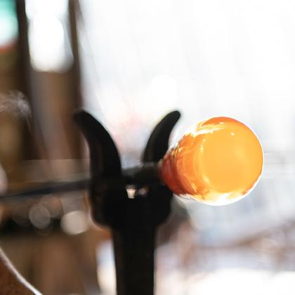 Die Hütte und das Glas