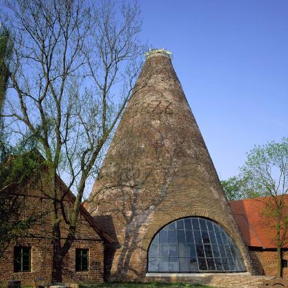 Die Hütte und das Glas