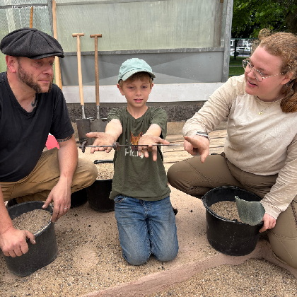 Offene Schnuppergrabung im "GrabungsCAMP"