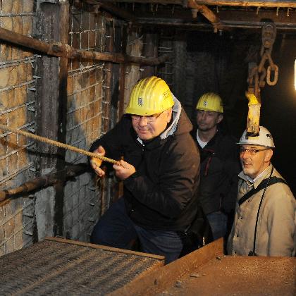 Große Bergwerkstour