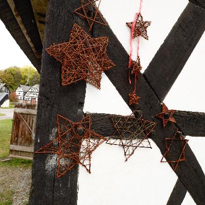Gartenstecker aus Weiden