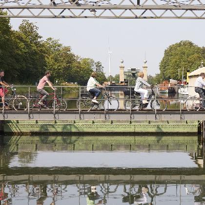 Radeln am Kanal