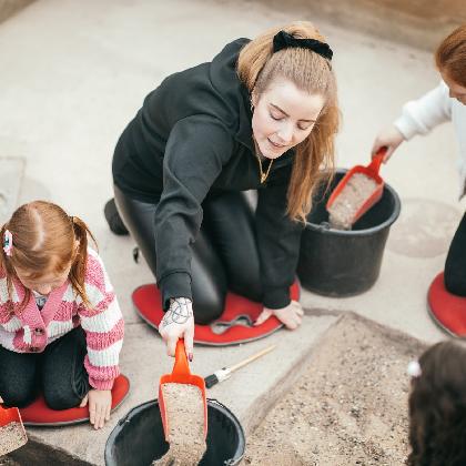 Adventsgrabung im GrabungsCAMP