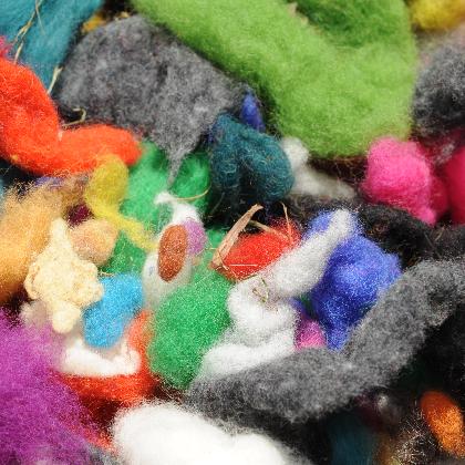 Warme Handschuhe... Bunte Fausthandschuhe selbst entworfen und selbst gestrickt