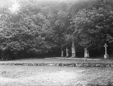 Friedhof der Familie Mallinckrodt in der Nähe der Meinolfuskapelle in Böddeken