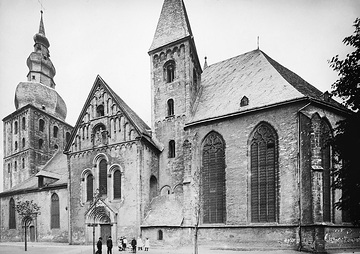 Südost-Fassade der St. Marien-Kirche