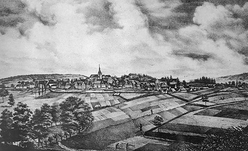 Lüdenscheid (?), Kupferstich von 1800