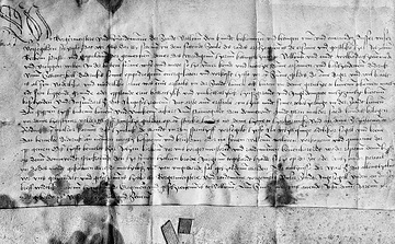 Brief aus dem Jahre 1507 über den Verkauf von Land in Lünen