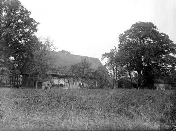 Strohgedecktes Bauernhaus in Clarholz