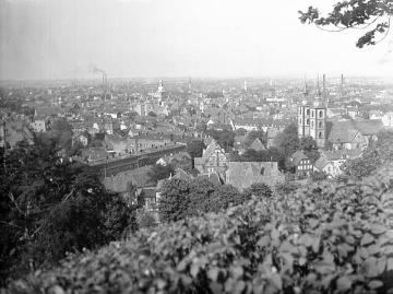 Blick von der Sparrenburg über die Bielefeld
