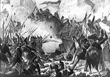 Revolution 1848/49: Barrikadenkampf in Berlin ('März-Kämpfe')