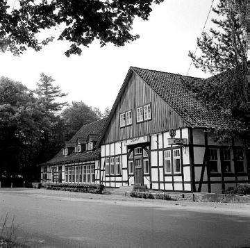 Der 'Bögerhof', Gaststätte in einem Fachwerkhaus