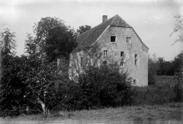 Haus Groß-Schonebeck, Herrenhaus - ehemals bedeutende Wasserburg an der Stever, erbaut im 13. Jh.