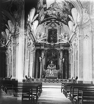Hochaltar der Kirche St. Maria Immaculata (ehemalige Jesuitenkirche, erbaut 1754-1770)