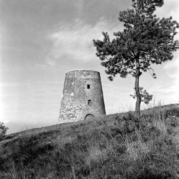 Der alte Mühlenturm auf dem Tönsberg
