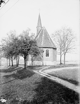 Flurkapelle, Standort unbekannt - evtl. Siechenkapelle in Beckum (Quirinuskapelle, Quiriniuskapelle). Undatiert, um 1930?