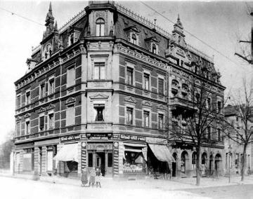 Tabakwaren Wilhelm Fincke: Stammsitz des Geschäftes in einem Gründerzeit-Gebäude an der Hammer Straße Nr. 63