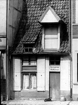Das ehemals kleinste Haus der Stadt: Bierniederlage Hesse, Hagedornstraße 64 (Windthorststraße)
