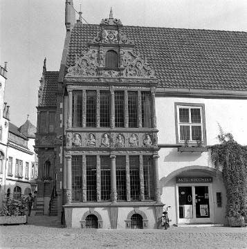 Der Apothekenerker (Weserrenaissance) am Rathaus