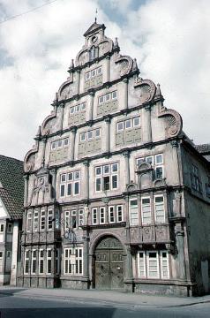 Das Hexenbürgermeisterhaus, Breite Straße, Renaissancefassade von 1571, seit 1926 Heimatmuseum