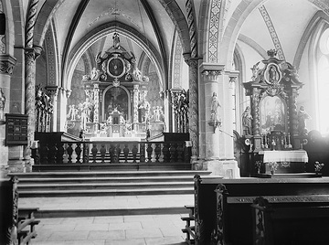 Barocker Altar der Stiftskirche St. Peter und Paul in Obermarsberg