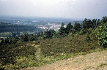 Blick vom Tönsberg nach Südwesten in das Lipper Bergland