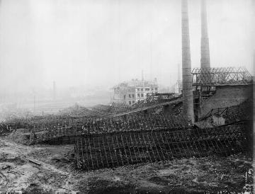 Ruine einer 1906 explodierten Sprengstoffabrik (Roburitfabrik) in Annen