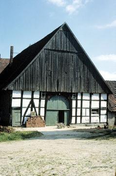 Bauernhaus bei Osterhagen, Ansicht der Deelentorseite