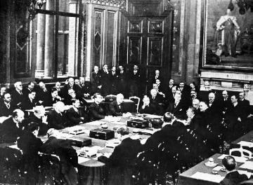 Weimarer Republik: Unterzeichnung des Locarnopakts im Auswärtigen Amt in London am 16. Oktober 1925
