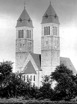Hiltrup: St. Clemens-Pfarrkirche an der Marktallee, erbaut 1912