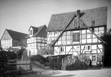 Fachwerkhäuser im Ortsteil Schmillinghausen