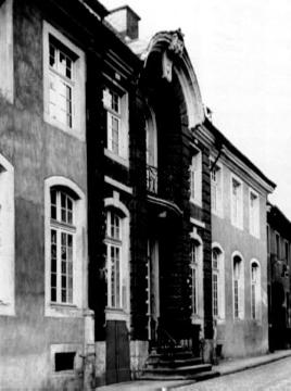 Das ehemalige Schlaun'sche Wohnhaus an der Hollenbeckerstraße 9