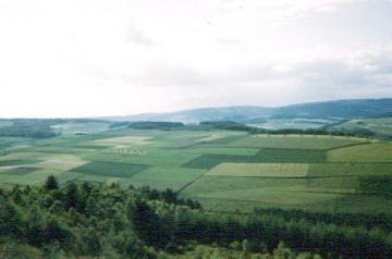 Blick von Süden auf das Ebbegebirge