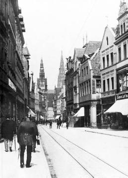 Die Ludgeristraße um 1912