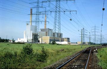 Atomkraftwerk der VEW (Vereinigte Elektrizitätswerke Westfalen), Gesamtansicht