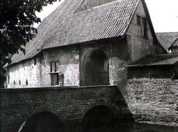 Haus Kakesbeck: Torhaus der ehemaligen Wasserburg, um 1940?