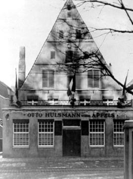 Die Gaststätte Hülsmann, ehemals Brauerei Appels, an der Neubrückenstraße 12/14